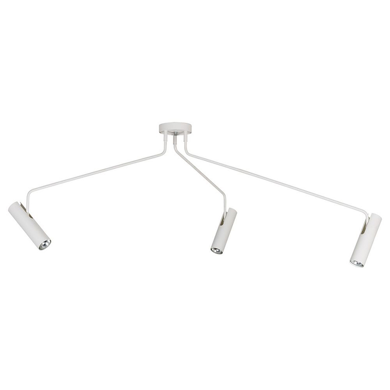 Потолочный светильник Tibo Branches Trumpet Tube white 3 Белый в Ижевске | Loft Concept 