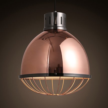 Подвесной светильник Ufo Copper Pendant Big Черный Медь в Ижевске | Loft Concept 