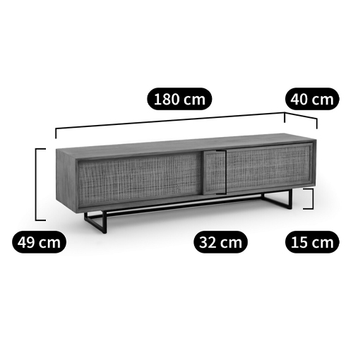 ТВ-тумба из массива тика Busto TV Stand в Ижевске