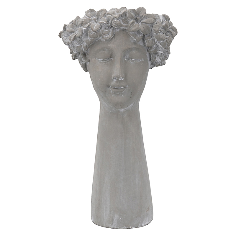 Ваза Agata Bust Vase Серый в Ижевске | Loft Concept 