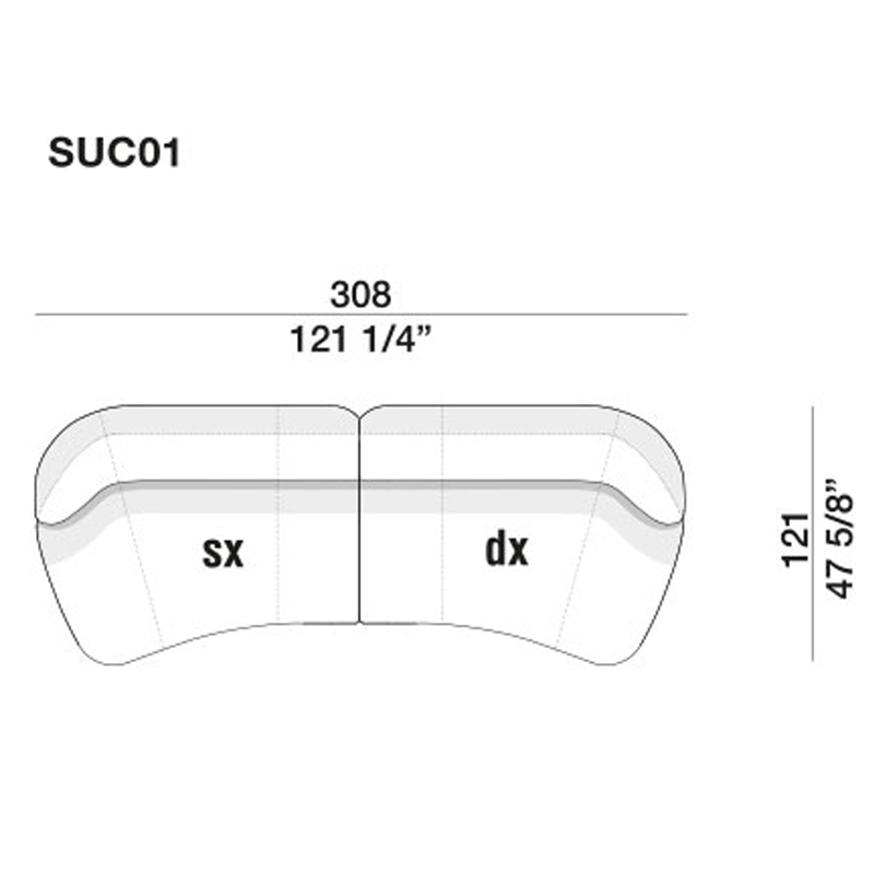 Дизайнерский модульный диван SURF Modular Sofa в Ижевске