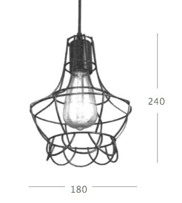 Cветильник Loft Nest Cage №4 в Ижевске