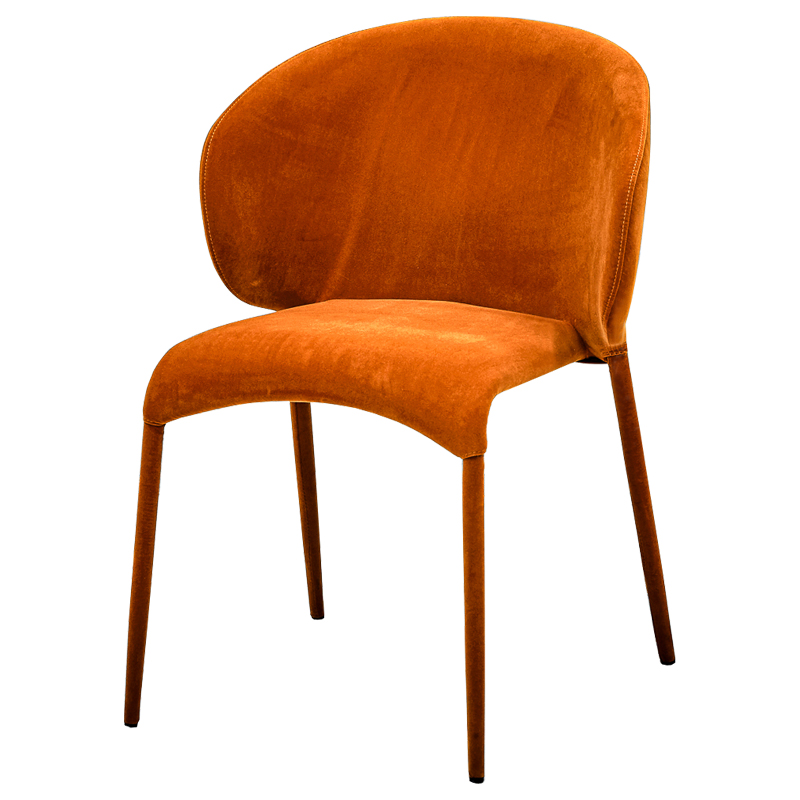 Стул Caroline Stool Orange Оранжевый в Ижевске | Loft Concept 