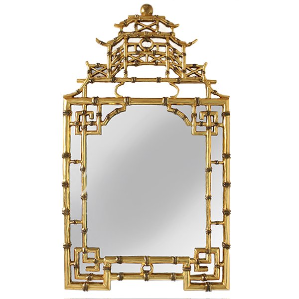 Зеркало Pagoda Mirror Gold Золотой в Ижевске | Loft Concept 