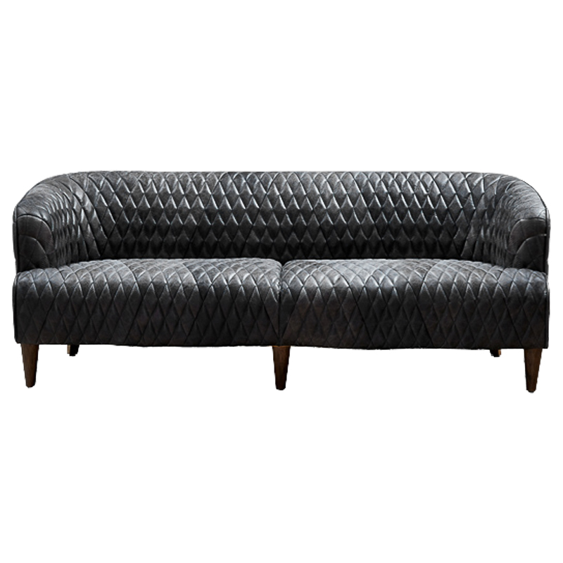 Диван Rhombuses Upholstery Graphite Sofa Графитовый в Ижевске | Loft Concept 