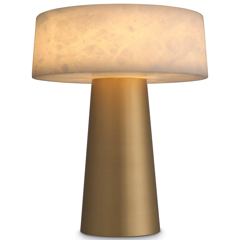 Настольная лампа Eichholtz Table Lamp Cinco Латунь Бежевый в Ижевске | Loft Concept 