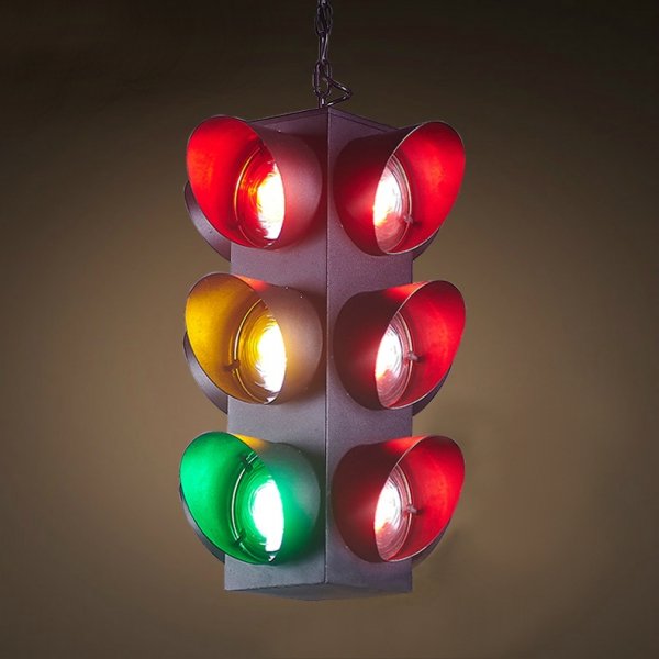 Подвесной светильник Светофор Loft Traffic Light Pendant  в Ижевске | Loft Concept 