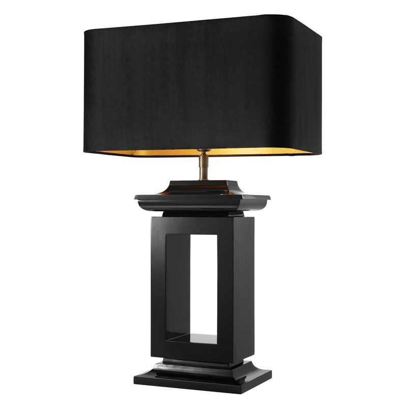 Настольная лампа Eichholtz Table Lamp Mandarin Черный в Ижевске | Loft Concept 