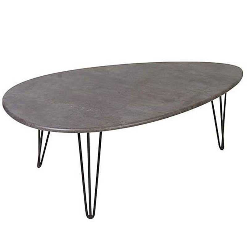 Кофейный стол Dorian Coffee Table gray Серый бетон в Ижевске | Loft Concept 