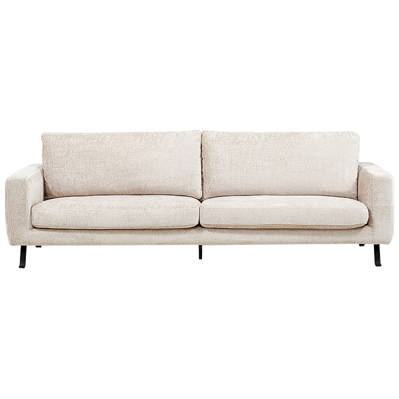 Диван Rowse Beige Sofa Бежевый Черный в Ижевске | Loft Concept 