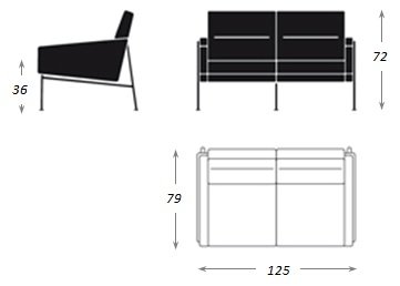 Диван 3300 series 2 seater  в Ижевске