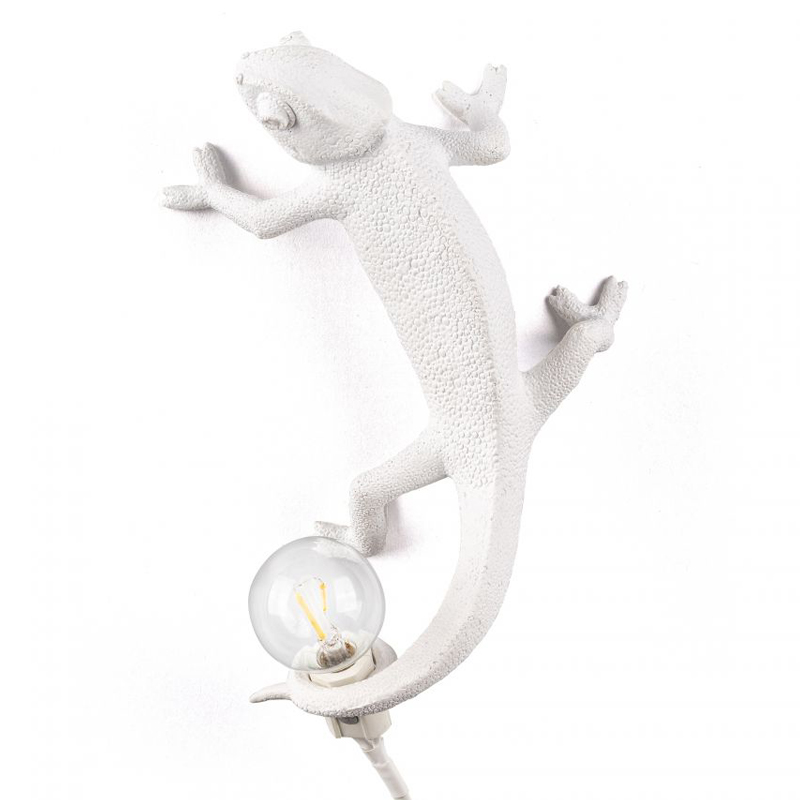 Бра Seletti Chameleon Lamp Going Up Белый в Ижевске | Loft Concept 