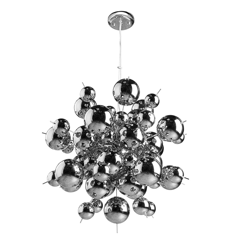 Люстра Bubbles of Mercury Chandelier Темный хром в Ижевске | Loft Concept 