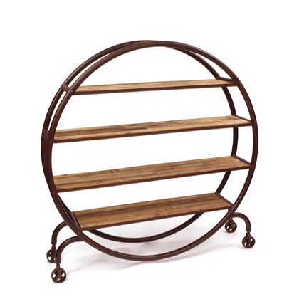 Стеллаж Industrial Metal Round Bookshelf  в Ижевске | Loft Concept 