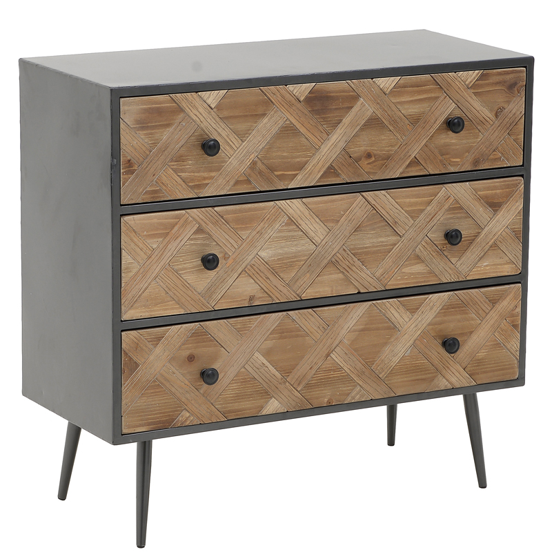 Комод Fidelia Chest of Drawers Древесина Черный в Ижевске | Loft Concept 