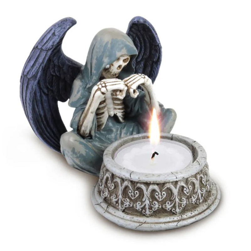 Подсвечник Angel of Death Candlestick Серый в Ижевске | Loft Concept 