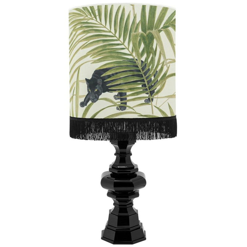 Настольная лампа Table Lamp Empire Velvet White Green Белый Черный Зеленый в Ижевске | Loft Concept 