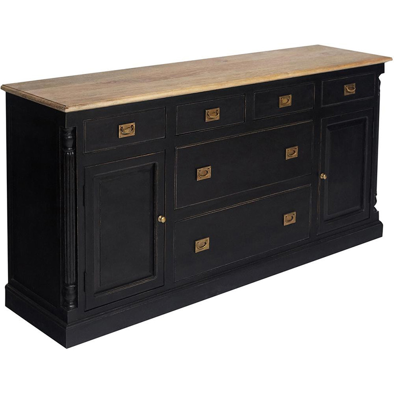 Комод Provence Sylvie Chest of Drawers Черный Древесина в Ижевске | Loft Concept 