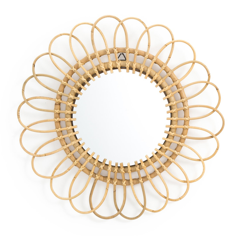 Зеркало Mirror Rattan Flower I  в Ижевске | Loft Concept 