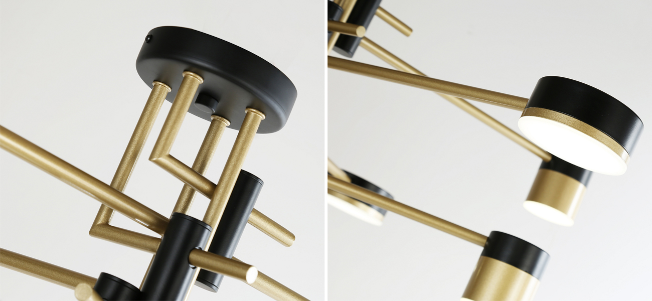 Светодиодная люстра Maxine Light 8 ламп - фото