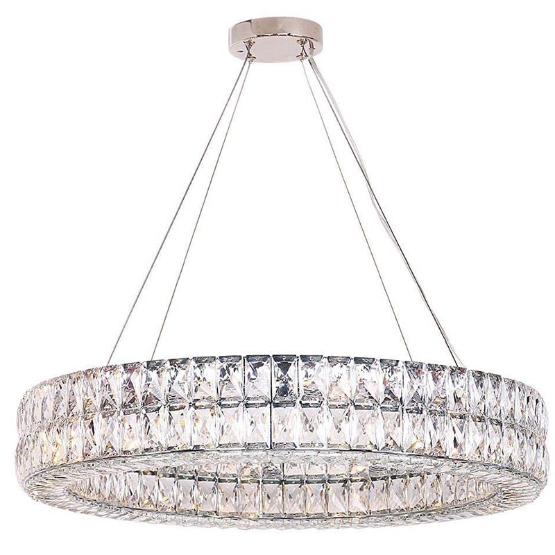 Люстра Crystal Regena Chrome Chandelier 10 Хром Прозрачный (Transparent) в Ижевске | Loft Concept 