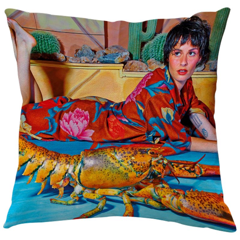 Декоративная подушка Seletti Cushion Lobster Мульти в Ижевске | Loft Concept 