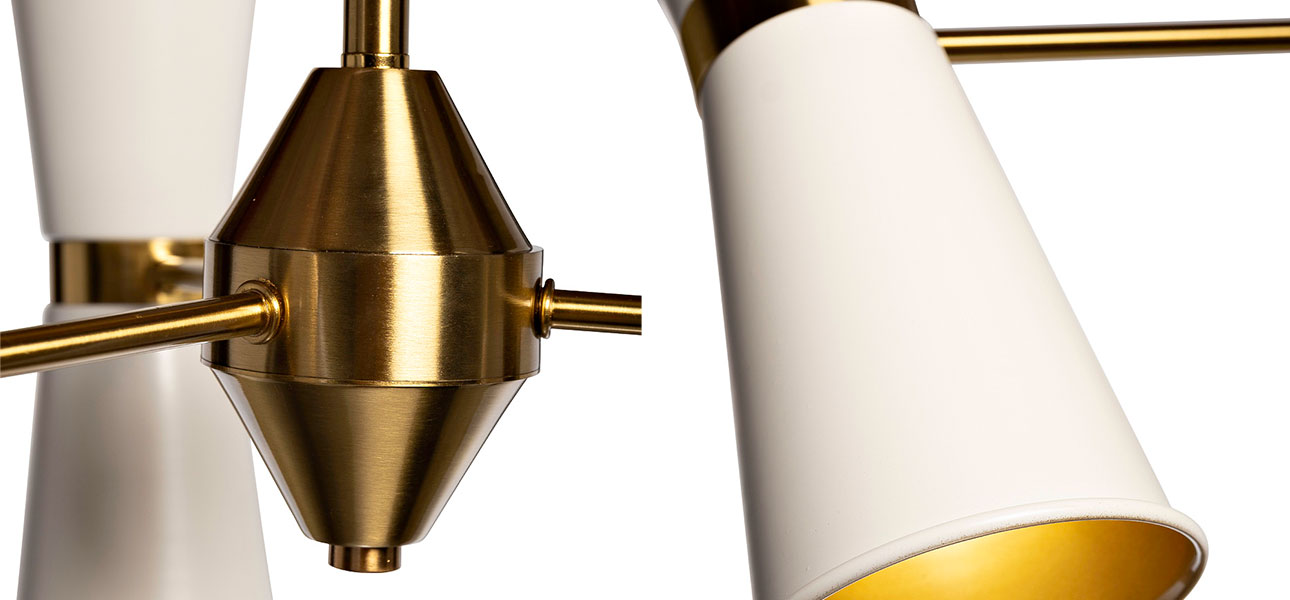 Светильник с тремя плафонами Leela - фото №1