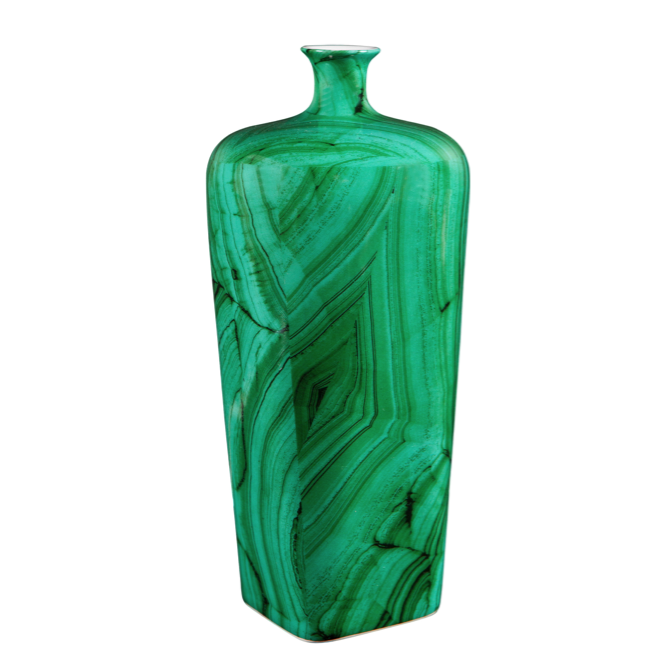 Ваза Malachite Vase flask Малахит в Ижевске | Loft Concept 