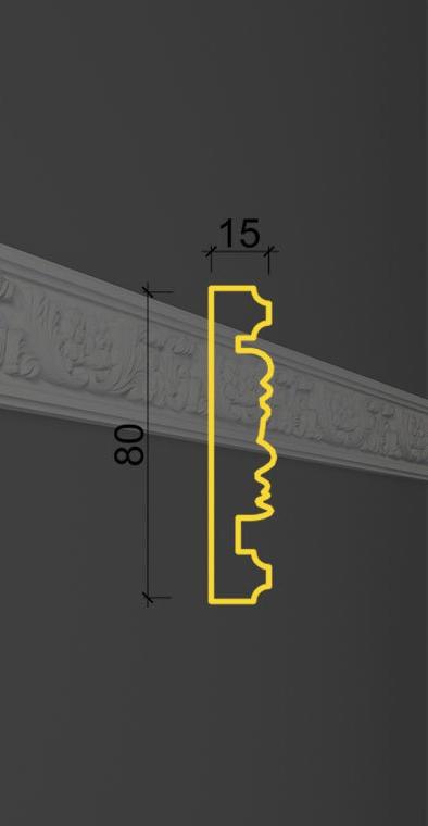 Молдинг с орнаментом MO-15 в Ижевске