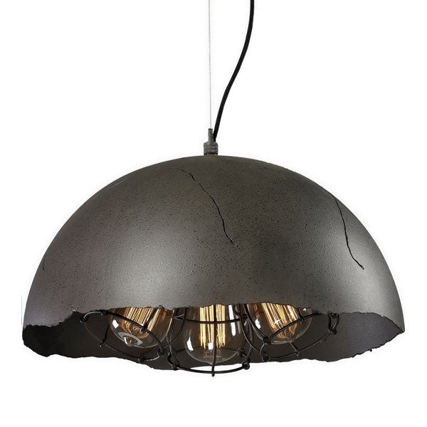 Подвесной светильник Uneven Edge Loft Pendant lamp 3 Графит в Ижевске | Loft Concept 