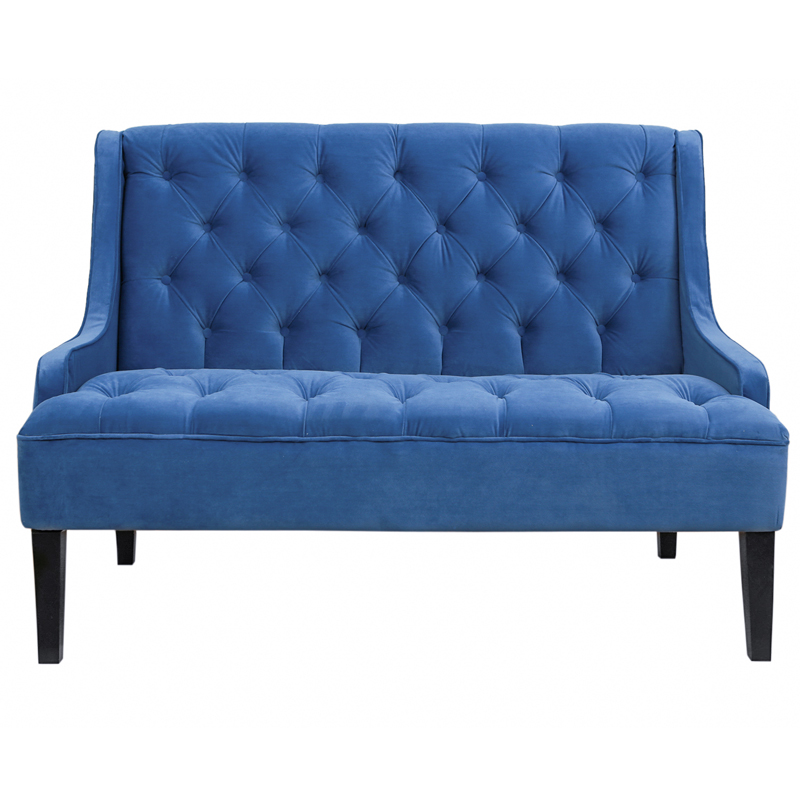 Диван Folket Sofa velour blue Синий в Ижевске | Loft Concept 