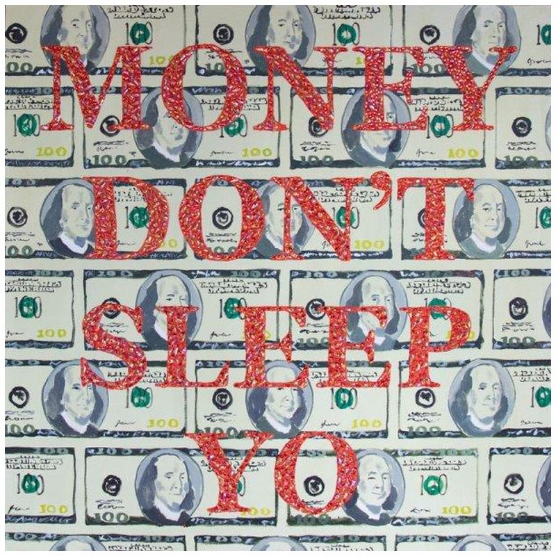 Картина “Money Don’t Sleep Yo” Мульти в Ижевске | Loft Concept 