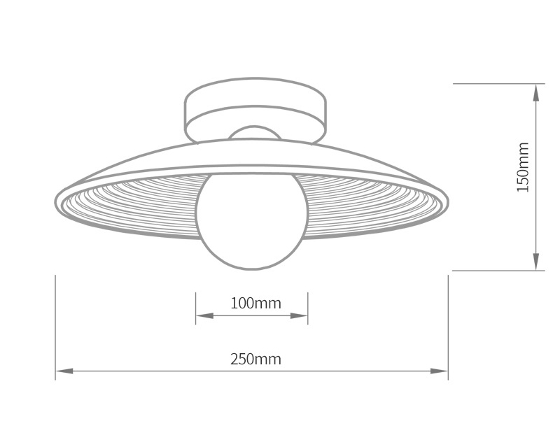 Потолочный светильник Ogata Wooden Light в Ижевске