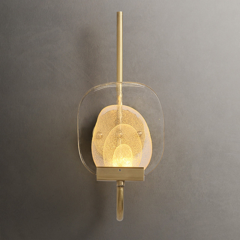 Бра Gold Radiance sconce Латунь Прозрачный в Ижевске | Loft Concept 