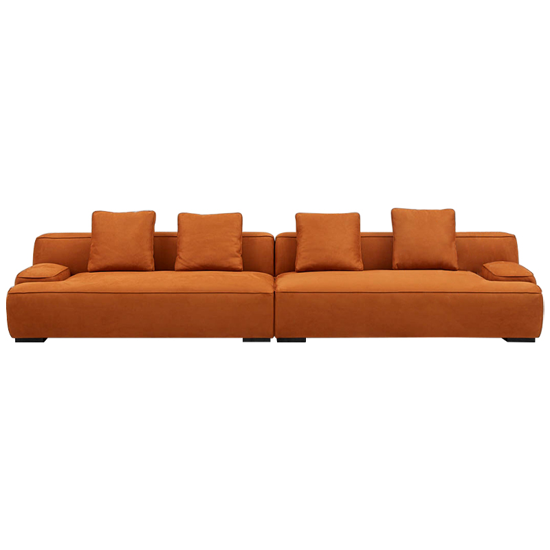 Диван Colby Orange Sofa Оранжевый в Ижевске | Loft Concept 