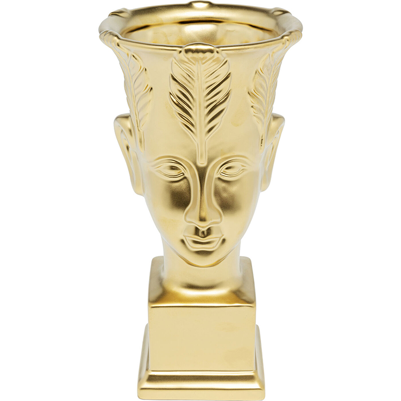 Ваза Golden Face Vase 31 Золотой в Ижевске | Loft Concept 