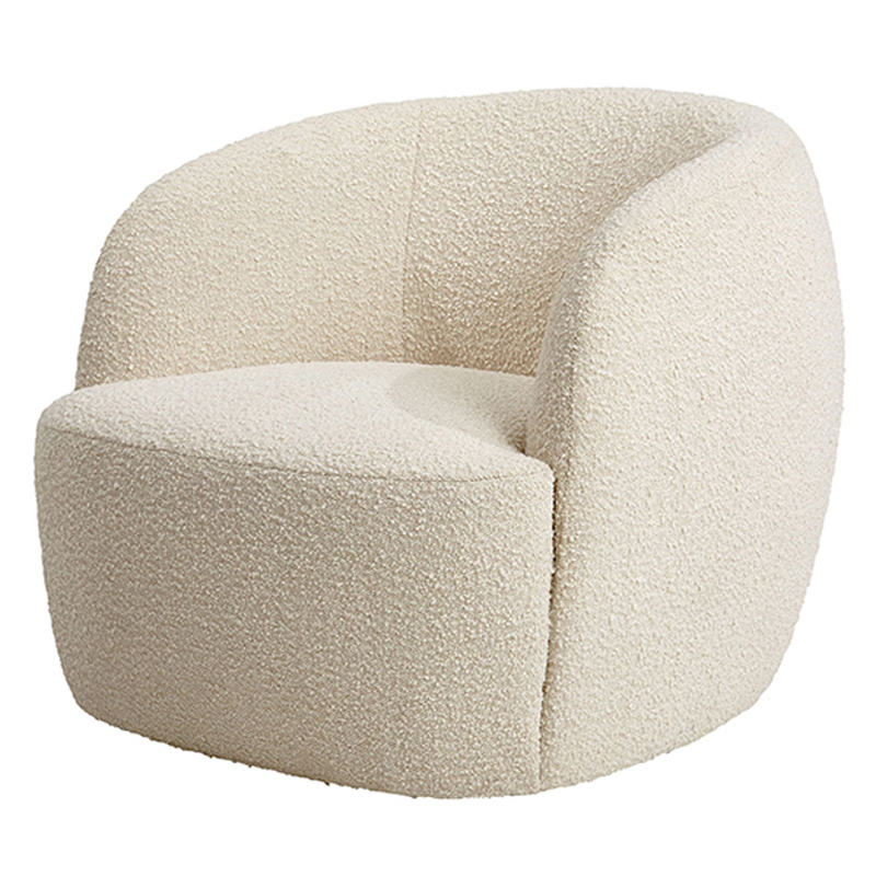 Кресло Boucle Armchair Pacific Белый в Ижевске | Loft Concept 