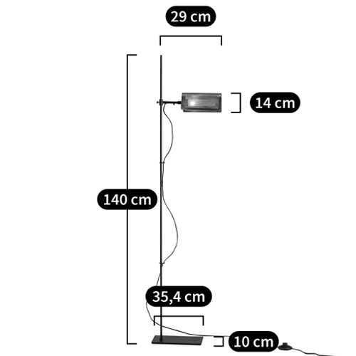 Торшер с плафоном из перфорированного металла Elledge Floor Lamp в Ижевске