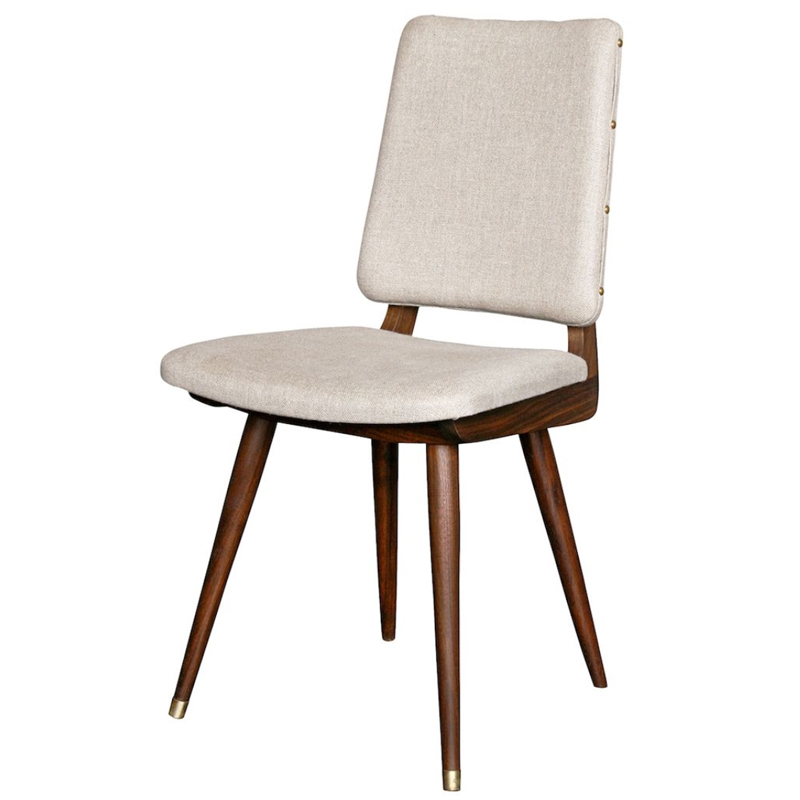 Стул Camille Dining Chair ivory ( слоновая кость ) Коричневый в Ижевске | Loft Concept 