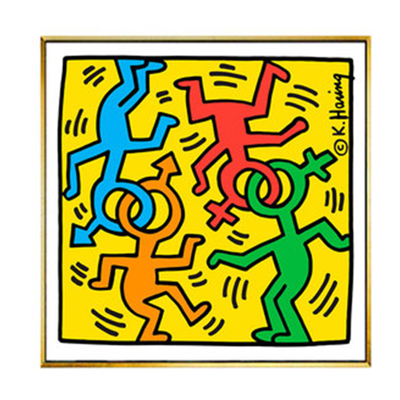 Постер Keith Haring 18 Мульти в Ижевске | Loft Concept 