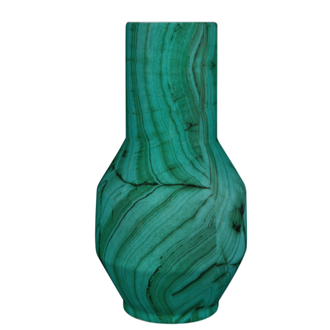 Ваза Malachite Vase rubikon Малахит в Ижевске | Loft Concept 