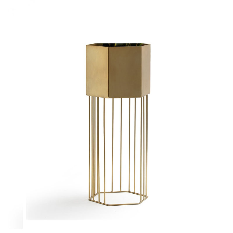 Ваза Vase On A Metal Stand Brass Латунь в Ижевске | Loft Concept 