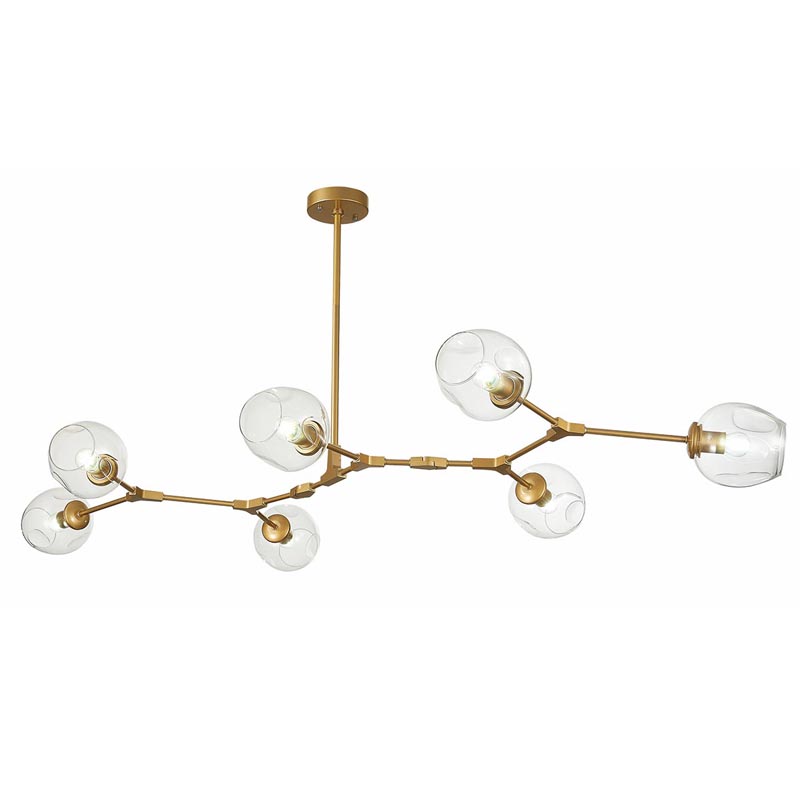 Люстра Branching Bubble Chandelier 7 gold Золотой в Ижевске | Loft Concept 