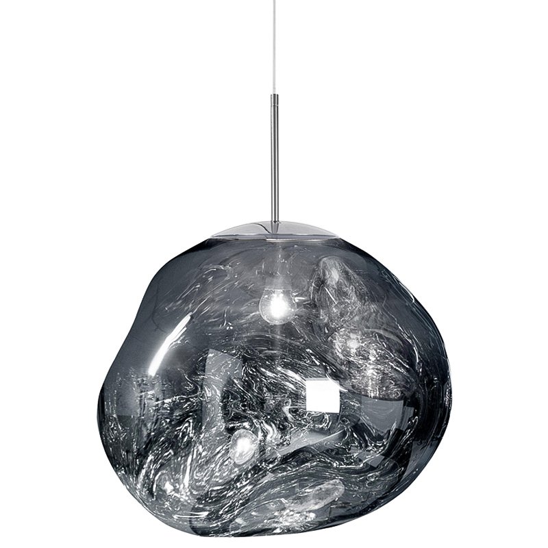 Подвесной светильник Tom Dixon Melt Pendant Silver Серый Серебряный в Ижевске | Loft Concept 