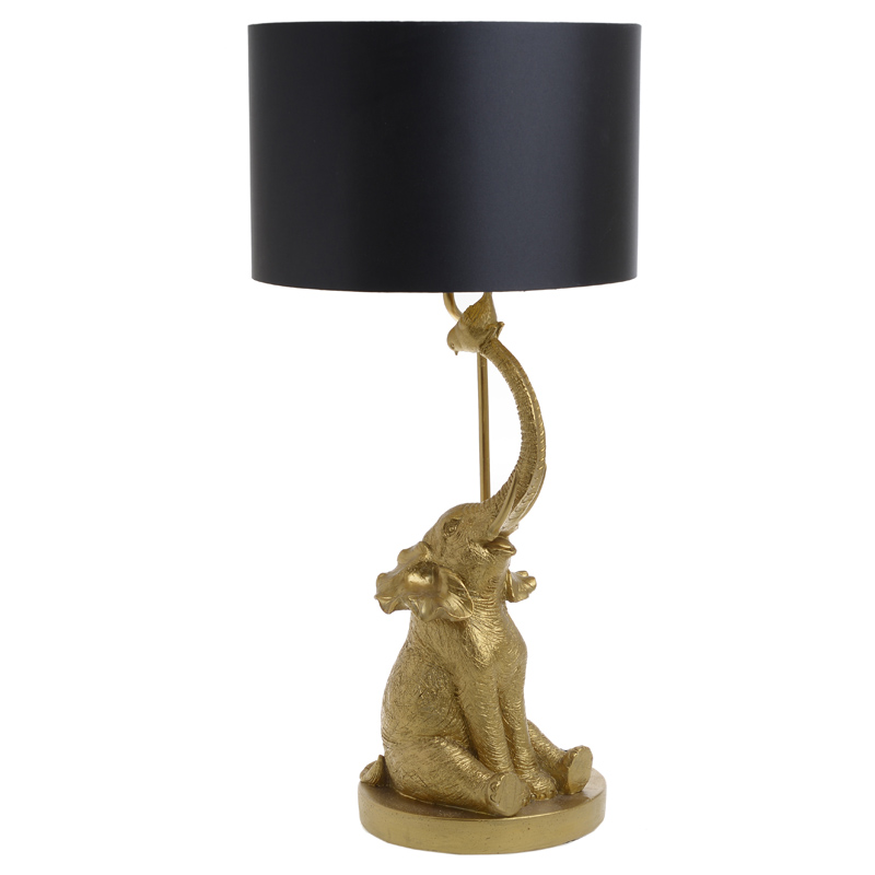 Настольная лампа Cheerful Elephant Table lamp Золотой Черный в Ижевске | Loft Concept 