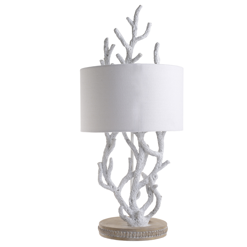 Настольная лампа Coral Decor Table lamp Белый в Ижевске | Loft Concept 