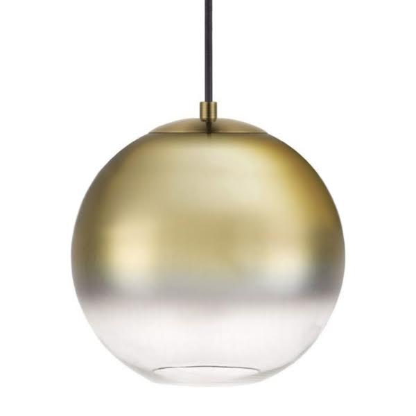 Подвесной светильник Ball Sunrise Pendant lamp матовое золото в Ижевске | Loft Concept 