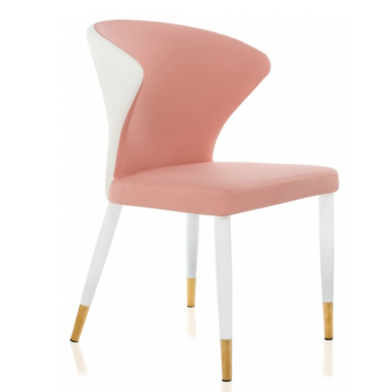 Стул Iolanthe Stool Белый Розовый (Rose) в Ижевске | Loft Concept 