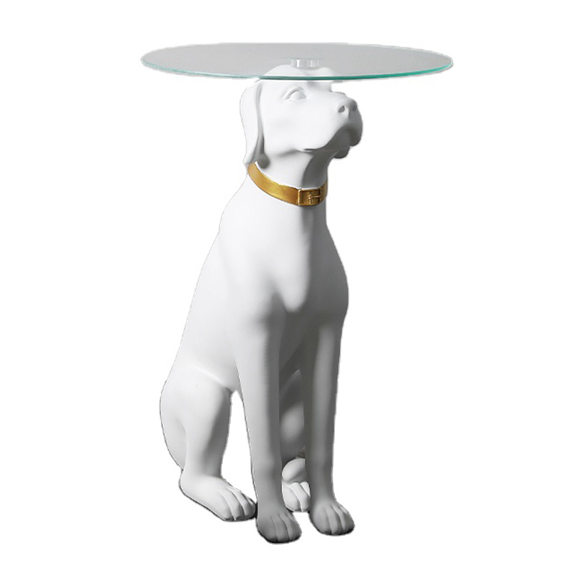 Приставной стол White Dog Table Белый в Ижевске | Loft Concept 