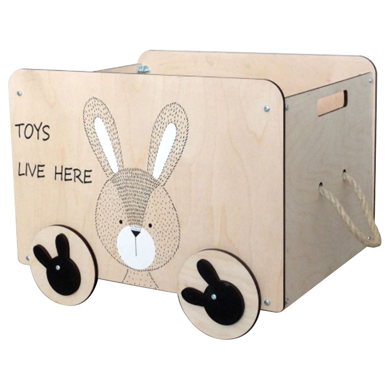 Ящик Wooden Box Bunny  в Ижевске | Loft Concept 